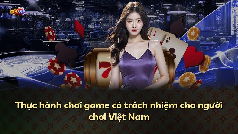 Thực hành chơi game có trách nhiệm cho người chơi Việt Nam