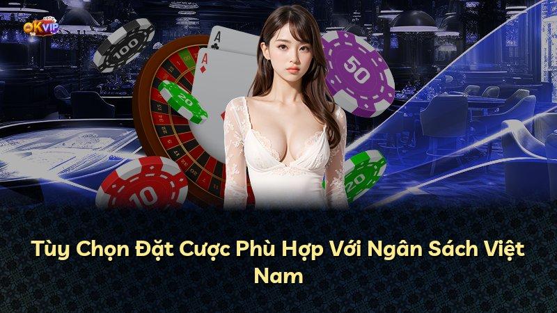 Tùy Chọn Đặt Cược Phù Hợp Với Ngân Sách Việt Nam